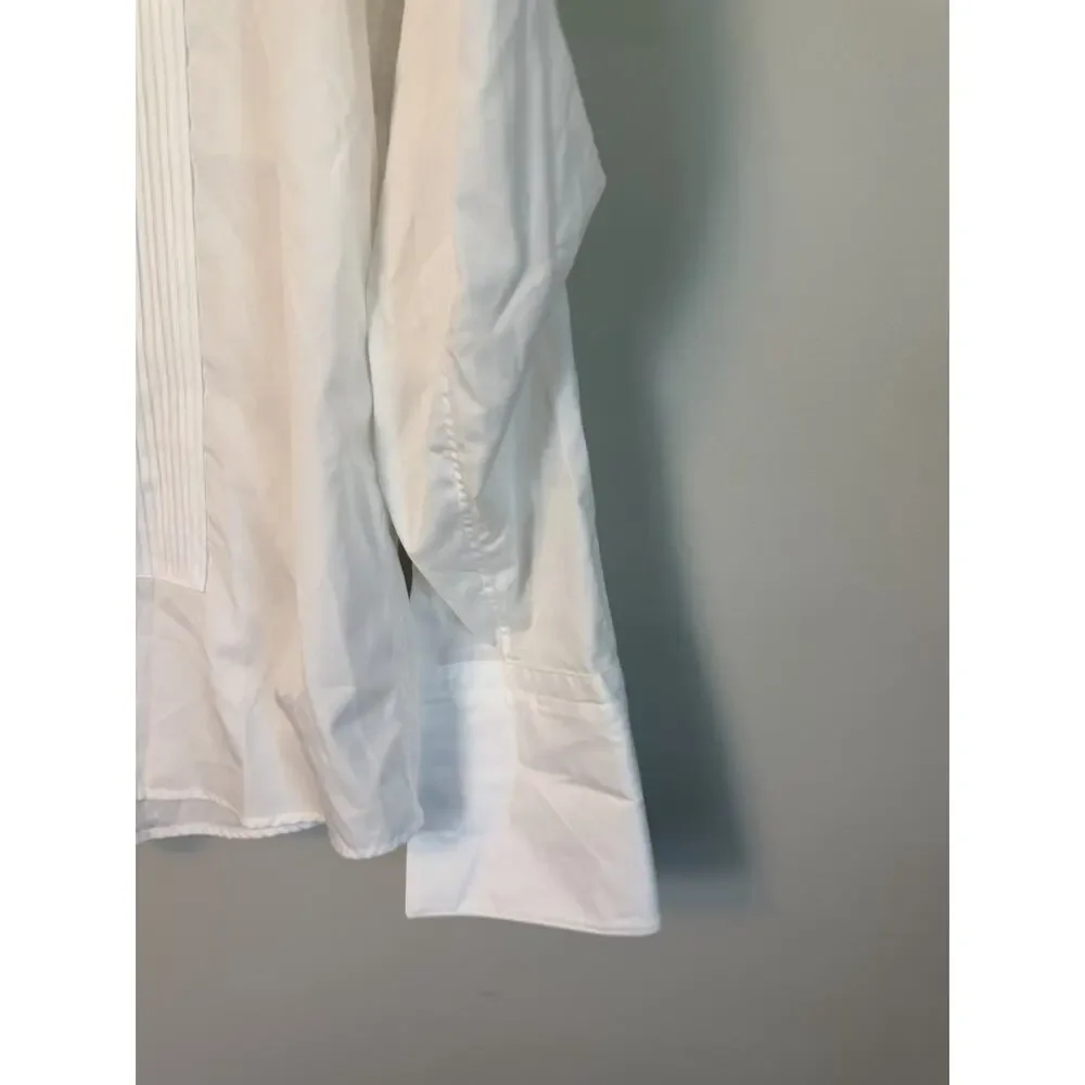 Eton Men's Tuxedo Shirt Slim Fit 42 16.5 White NEW $298